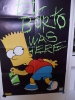 Affiche Poster : Bart Simpson Taggeur Par Matt Groening - The Simpsons - Simpsons