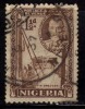 Nigeria Used 1936, 11/2d KG V , Tin Dredger - Nigeria (...-1960)