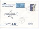 Sweden First SAS Airbus Flight Gothenburg - Oslo 21-12-1980 - Covers & Documents