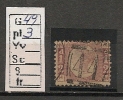 UK - VICTORIA - PLATE NUMBERS 1/2 Red - SG 48 - 49 - PLATE 3 - Oblitérés