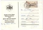 Czechoslovakia 1985 POSTAL CARD RETOUR LONDON JASLOVSKE BOHUNICE ATOMOVA ELEKTRAREN POSTMARK - Atomenergie