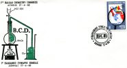 Greek Commemorative Cover- "1o Balkaniko Synedrio Xhmeias- Athinai 17.4.80" Postmark - Maschinenstempel (Werbestempel)