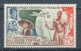 FR.WEST AFRICA 1949 UPU SC# C15 VF MNH - Other & Unclassified