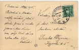 Postal Dobrovice 1935 , Post Card, , Checoslovaquia, - Cartas & Documentos