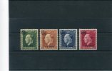 1946-Greece- "Reinstatement Of King George II"- Complete Set MH - Unused Stamps