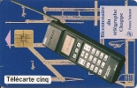 CARTE-PRIVEE-5U-GN-03-S03-10/93-C CHAPPE-UTILISE-V° Série9291 TBE- - 5 Eenheden