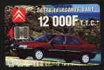 Télécarte 50u Utilisée Luxe  Citroën 12000F  F634    Du 03 / 1996 - “600 Agences”