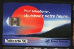 Télécarte 50u Utilisée Luxe  Soleil Rouge   F526A    Du 11 / 1994 - 600 Bedrijven