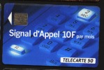 Télécarte 50u Utilisée Luxe  Signal D'appel 4    F421   Du 08 / 1993 - “600 Agences”