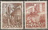 POLAND 1952 6 YEAR PLAN FOR ELECTRICAL ENERGY SERIES II HM - Electricity Power Electrification - Electricity