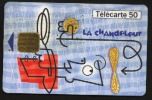 Télécarte 50u Utilisée Luxe     La Chandeleur       F1037   Du 01/ 2000 - “600 Agences”