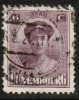 LUXEMBOURG   Scott #  133  F-VF USED - 1921-27 Charlotte De Face