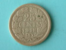 1918 - 25 CENTS / KM 146 ( Silver - Uncleaned Coin / For Grade, Please See Photo ) !! - 25 Cent