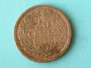 1925 - 25 CENTS / KM 146 ( Silver - Uncleaned Coin / For Grade, Please See Photo ) !! - 25 Cent