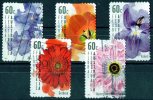 Australia 2011 Floral Festivals Set Of 5 Self-adhesives Used - - - Used Stamps