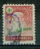 Père Noel - CUBA - Noel 1954 - N° 418 - Gebraucht