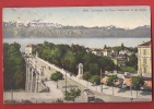 P0145 Publicité Conserves De Saxon Sur Tram Au Pont De Chauderon Lausanne - Saxon