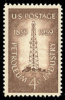 1959 USA Petroleum Industry 100th Anniv. Stamp Sc#1134 Oil Derrick Mineral - Erdöl