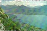 CPSM.       Téléphérique De VEYRIER-DU-LAC.   Les Bauges Et Le Col De Leschaux.    1961. - Veyrier