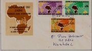 ZAIRE:République:1973:N°8 32/4 FDC.3e Foire Intern.de Kinshasa. - 1971-1979