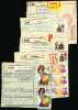 Czechoslovakia 5 Parcel Cards. ZaluÅ¾any, Liptovský Mikuláš 3, LevoÄa, Hybe, Poprad 2. (B03046) - Lettres & Documents
