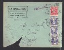 FRANCE 1946 N° 676  & 673 X 3 Obl. S/lettre Entiére - 1945-47 Ceres (Mazelin)