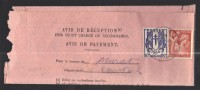 FRANCE 1945 N° 652 & 673 Obl. S/lettre Entiére - 1939-44 Iris