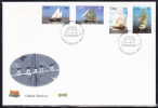 Ireland Scott #1145A-1145D FDC Set Of 4 Tall Ships Race 1998 - FDC