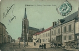 Vignacourt. - Eglise - Place Godard Dubuc, Animation, Charrettes - Vignacourt