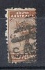 Sello 1/2 Penny Castaño AUSTRALIA Del SUR 1893. Dto. 15.  Yvert Num 59 º - Usados