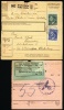 1943 Bohemia & Moravia. Parcel Cards. Velka Lhota.  (D02005) - Covers & Documents