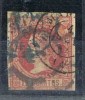 Sello 12 Cuartos 1860, MADRID, Rueda De Carreta Num 1, Fechadores, Edifil Num 53 º - Used Stamps