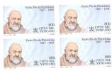 Città Del Vaticano - 1999 Ritratto Di Padre Pio Da Pietrelcina 1887-1968 - Quartina Lire 800 - - Ongebruikt