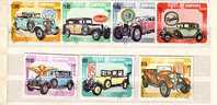 KAMPUCHEA    CAR  - VOITURES  Set  Of 7v.-used (O) - Kampuchea