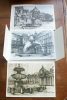 VATICANO 1976 OFFICIAL POSTCARDS ARCHITECTURES AND FOUNTAINS MNH** - Ganzsachen