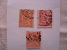 Lot De 3 Timbres Type Mouchon 117,124,125 - Usados