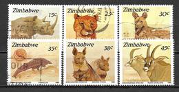 Zimbabwe N° YVERT 186/91 OBL / ** - Zimbabwe (1980-...)