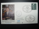 ALLEMAGNE ADENAUER BONN ROSE CONSEIL DE L´EUROPE EUROPA PARLAMENT NUMEROTE TIRAGE LIMITE FDC - Storia Postale