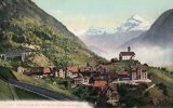 24299    Svizzera,  Wassen  Und  Die  Windgelle (Gotthardbahn),  NV - Wassen