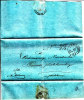 POLAND GORZKOWICE FULL COVER 1863 CAT 84A Black - ...-1860 Préphilatélie