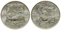 ITALY - REPUBBLICA ITALIANA ANNO 1992 - FLORA E FAUNA II Emissione - Lire 500 In Argento - Herdenking