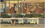 Fort Smith AR Arkansas, Old South Restaurant, Interior Views, C1950s Vintage Linen Postcard - Fort Smith