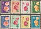 Bulgaria 1962 Mi# 1300-1307 ** MNH - Roses - Ungebraucht