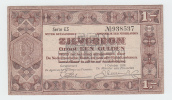 Netherlands 1 Gulden Zilverbon 1938 VF+ - 1 Florín Holandés (gulden)