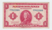 Netherlands 1 Gulden 1943 VF P 64 - 1 Gulden