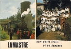 LAMASTRE  SON PETIT TRAIN ET SA FANFARE - Lamastre