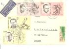 N°DEVANT DE LETTRE  WILSODRUFF    Vers   FRANCE     Le  21 OCTOBRE1963 - Covers & Documents