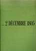 Fascicule Pour La Souscription De L´ouvrage Du Cdt Henry Lachouque "2 Décembre 1805" Illustrations Girbal - French