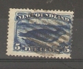 NEWFOUNDLAND - 1880/6 ISSUE COMMON SEAL 5c DARK BLUE USED  SG 59 - 1865-1902