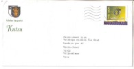 GOOD FINLAND Postal Cover To ESTONIA 2005 - Good Stamped: Ulvila - Cartas & Documentos